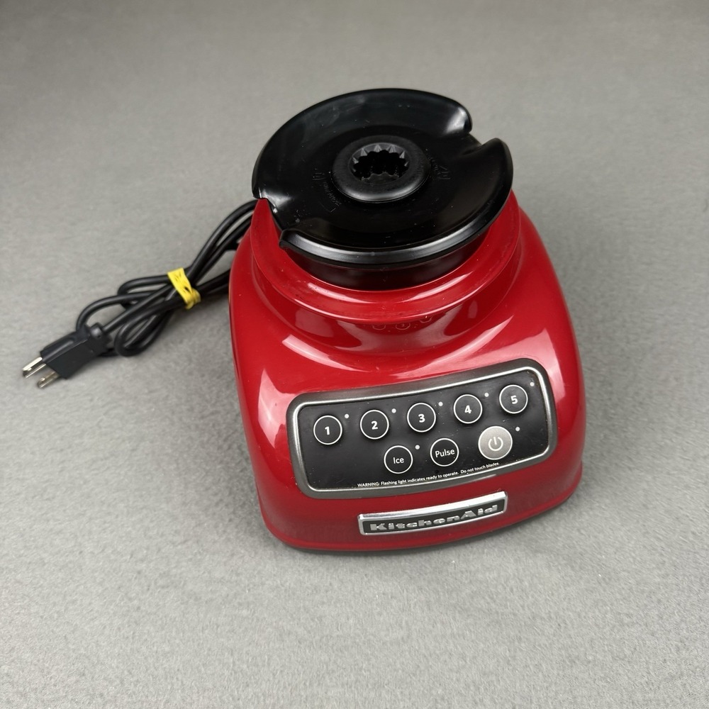 Kitchenaid KSB1570 5-Speed Red‎ Blender Motor Base ONLY Tested Working